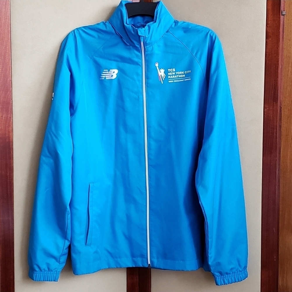 NYC Marathon Blue New Balance Jacket Size S